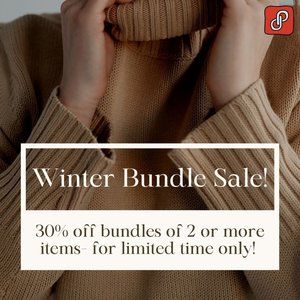 Bundles 30% off! WINTER CLOSET CLEAR-OUT SALE!!